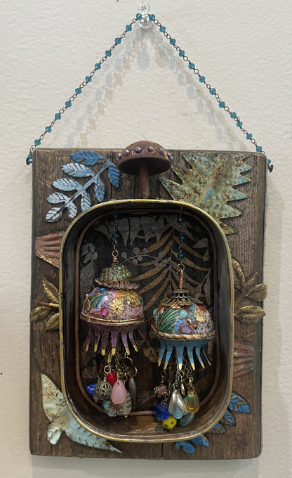 Ornament Assemblage by Nancy Nelson