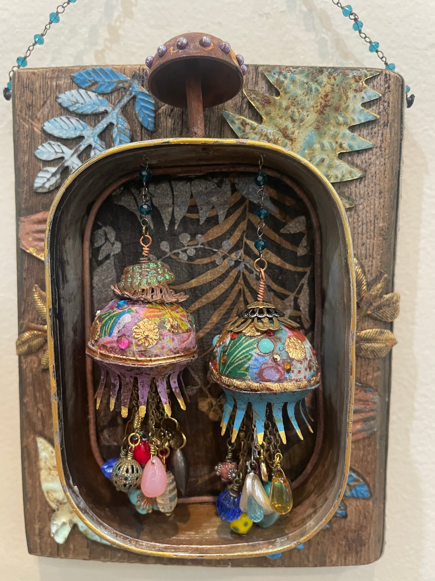 Ornament Assemblage by Nancy Nelson