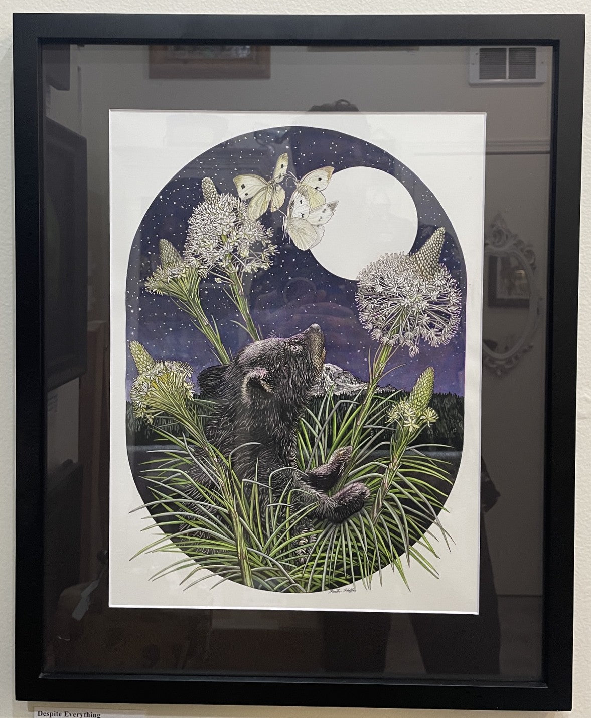 Despite Everything - Gouache and Ink on Watercolor Paper Original Painting
