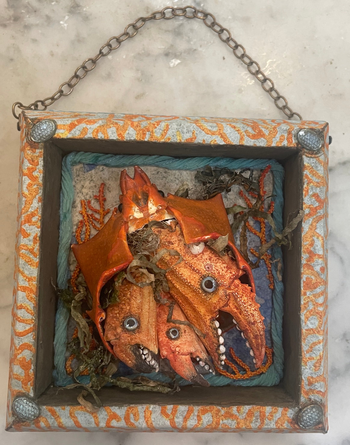 Crab Nest Assemblage by Nancy Nelson