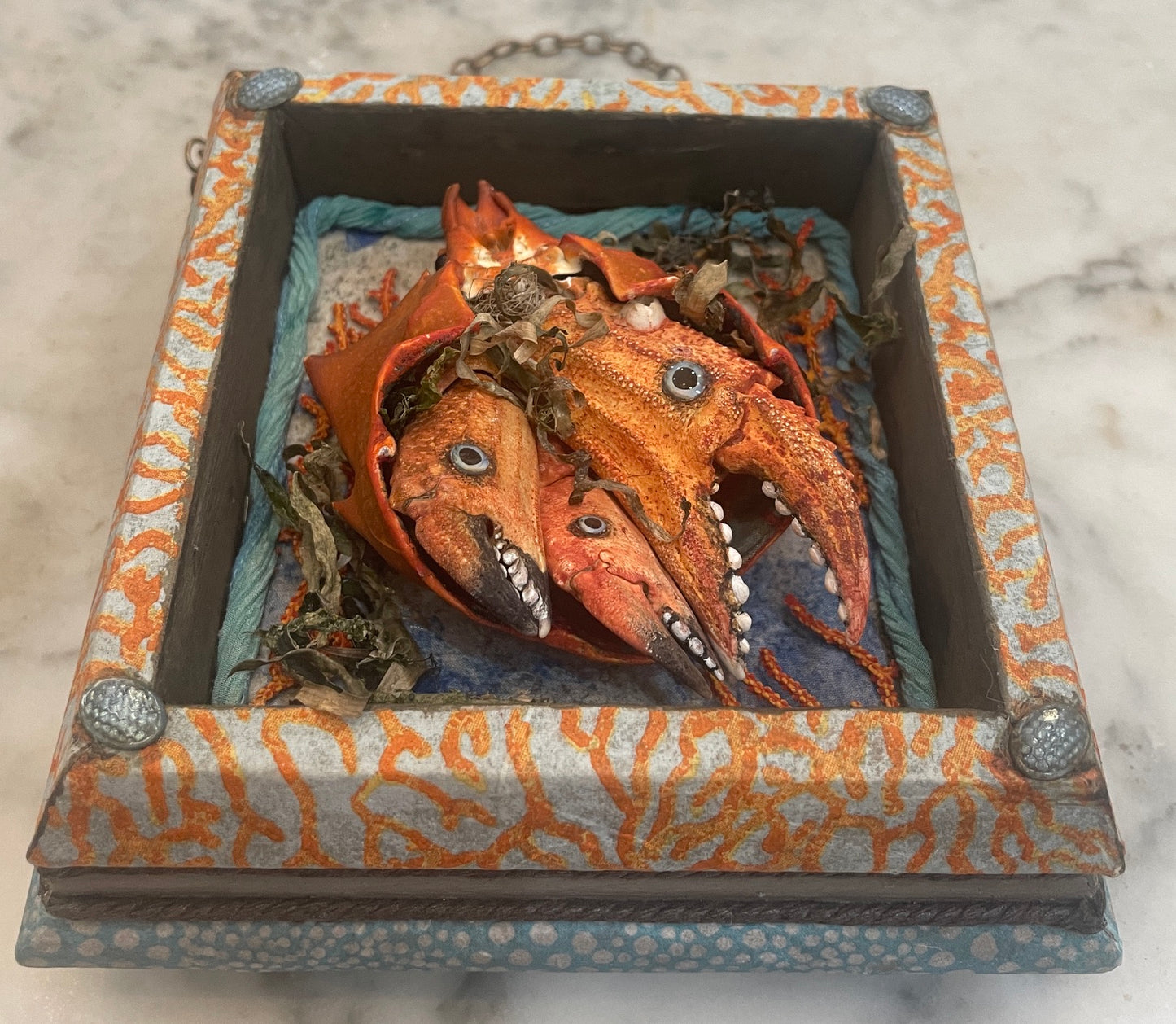 Crab Nest Assemblage by Nancy Nelson