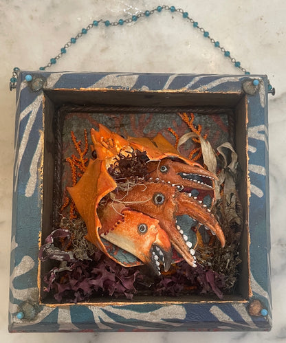Crab Nest 3 Assemblage by Nancy Nelson