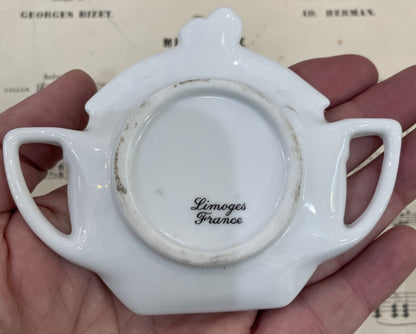 Vintage French Porcelain Tray Limoges Horse