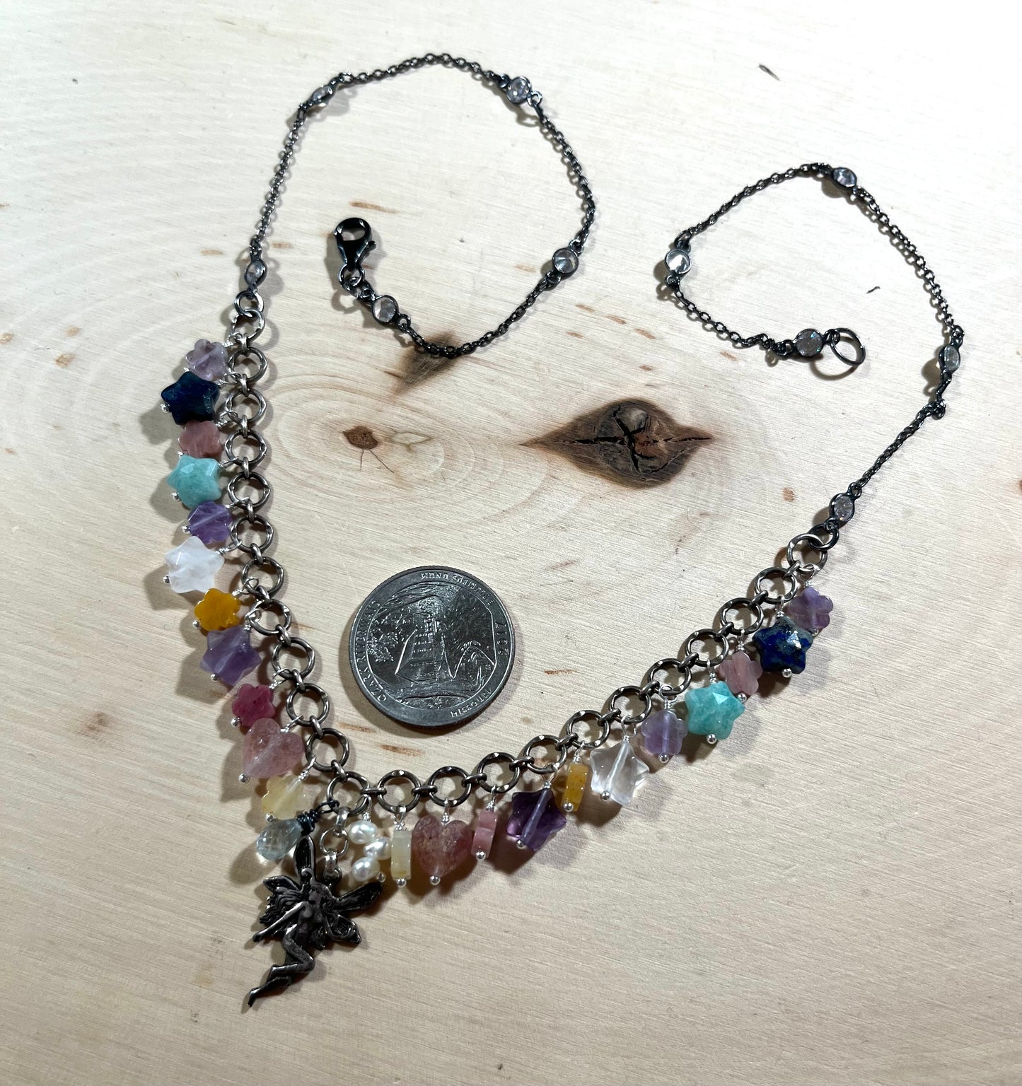 Fairy Gemstone Necklace
