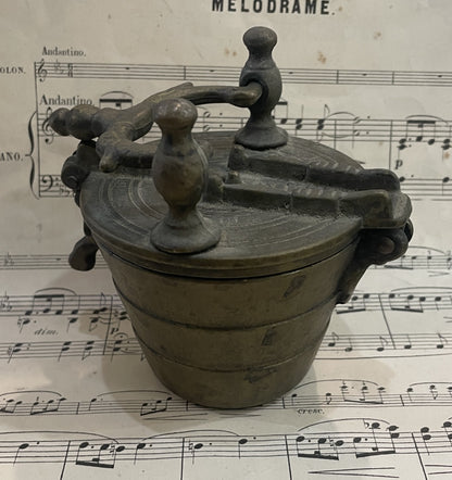 Rare Antique Bronze Pile Stack Weight of Nuremberg 18th century