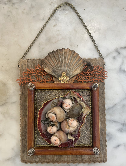 Mermaid Assemblage by Nancy Nelson
