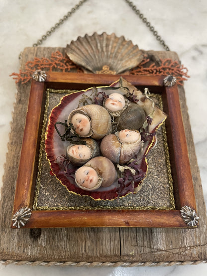 Mermaid Assemblage by Nancy Nelson
