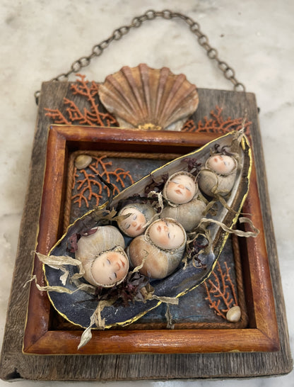 Mermaid Assemblage by  Nancy Nelson