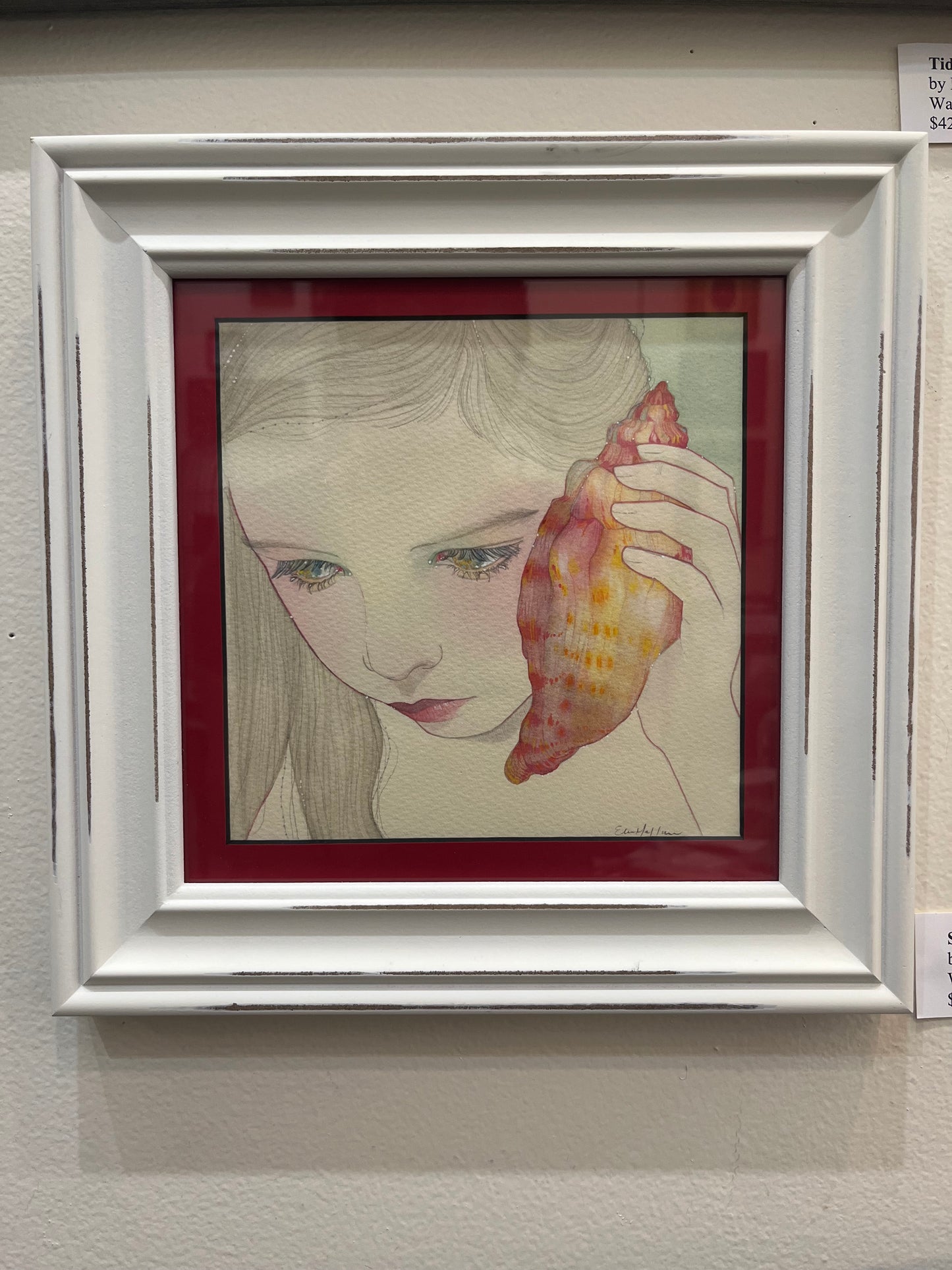 Shell Call  - Watercolor Original Painting