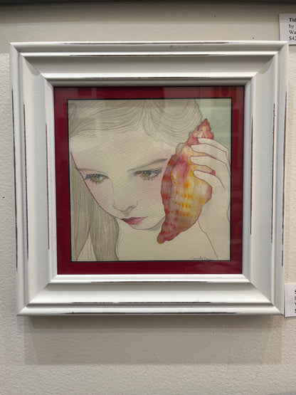 Shell Call  - Watercolor Original Painting