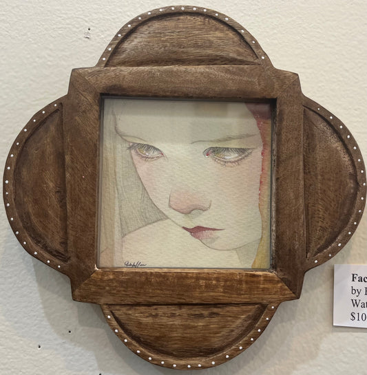 Face 4 - Watercolor Original Painting