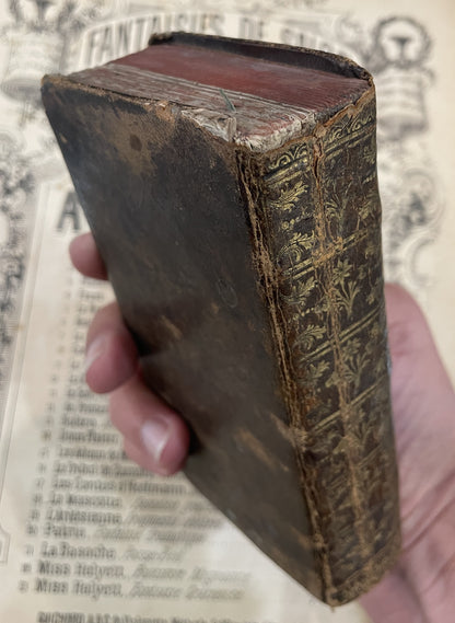 Rare Antique German Prayer Book Music Angel c1766