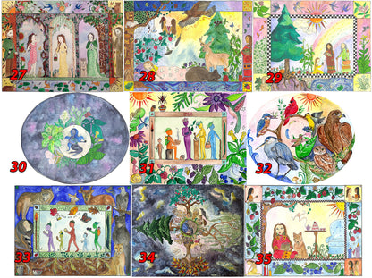 Giclee Print on Art Paper 8" 1/2 x 11"