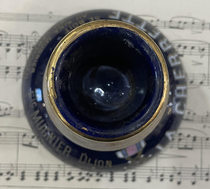 Antique French Advertising Match Striker Holder La Cherrette Ceramic Porcelain c1920