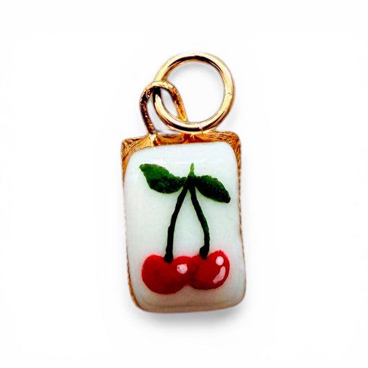 Cherry Charm: Gold Luster / Diamond