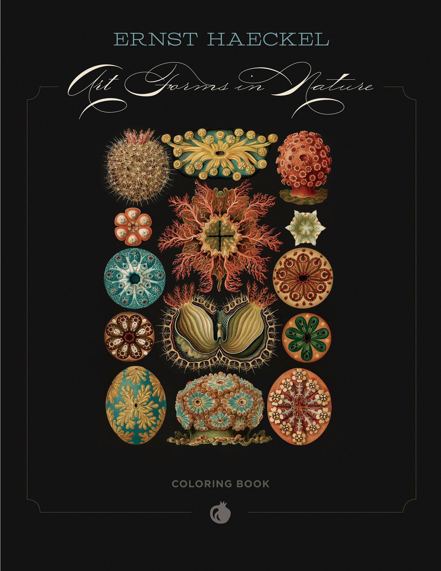 Ernst Haeckel: Art Forms in Nature Coloring Book