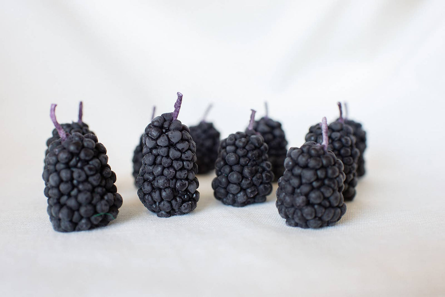 Blackberry Beeswax Birthday Candles: 10