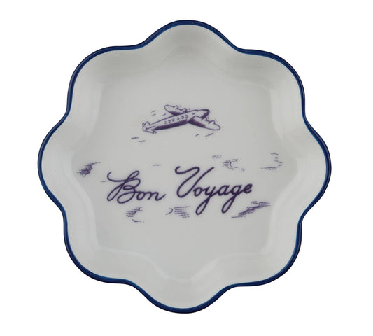 The Grand Tour Paris Trinket Dish Bon Voyage