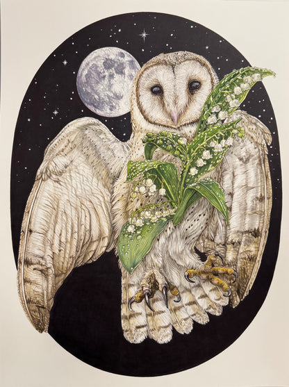 The Little Things - Gouache and Ink on Watercolor Paper Original Painting