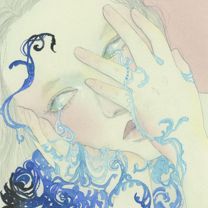 Swirling - Watercolor Original Painting