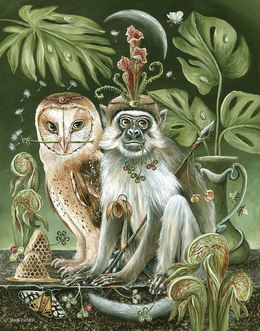 A Little Magick Comes to the Conservatory 14 x 11