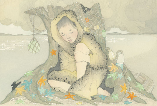 Selkie - Watercolor Original Painting