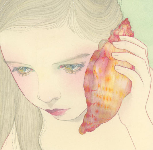 Shell Call  - Watercolor Original Painting